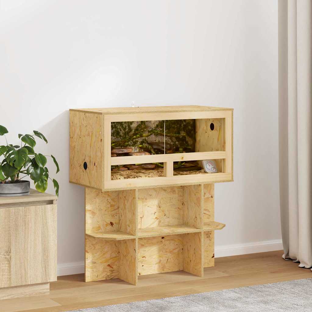Terrarium Bruin 80 x 40 x 40 cm OSB is nu te koop bij PeponiXL, paradijselijk wonen!