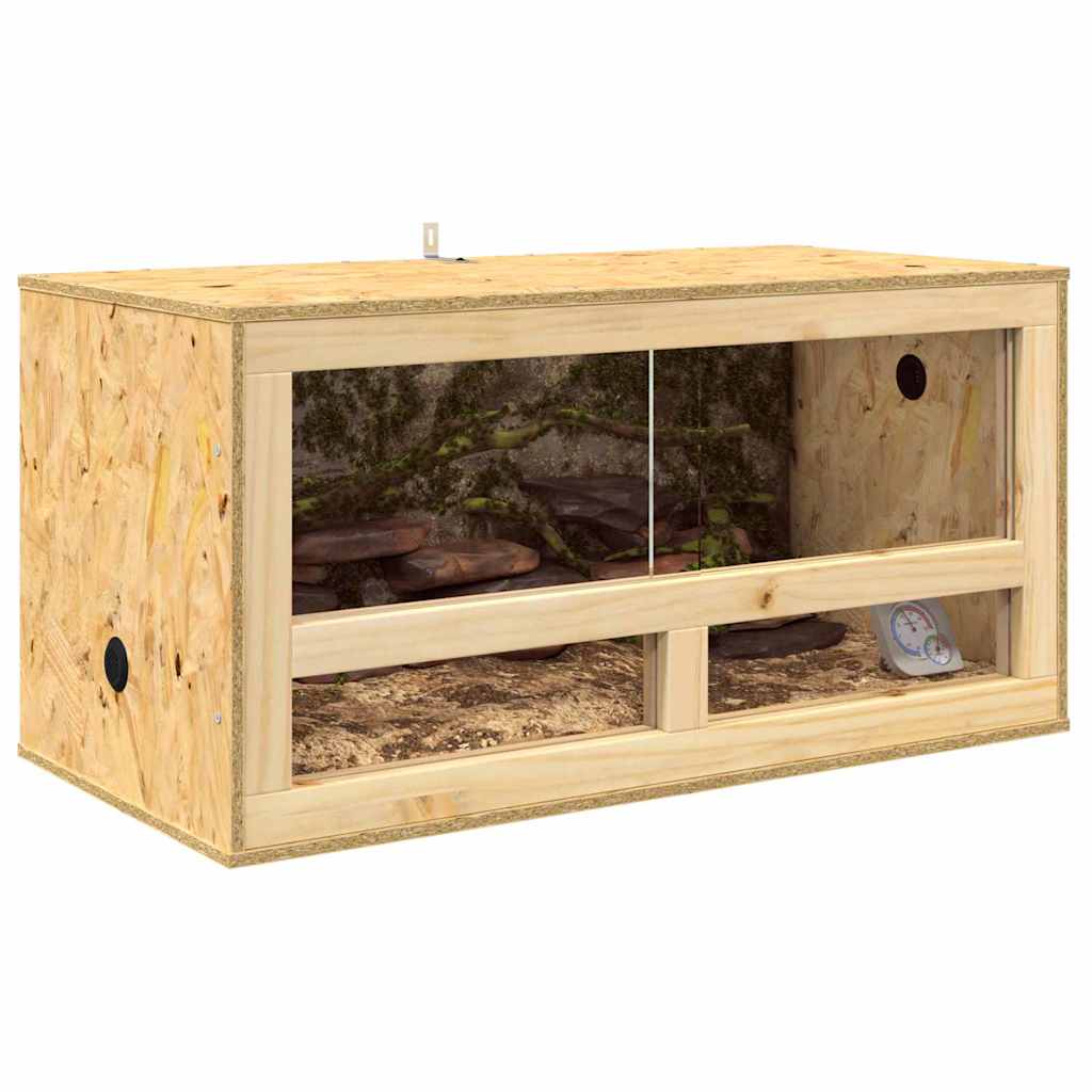 Terrarium Bruin 80 x 40 x 40 cm OSB is nu te koop bij PeponiXL, paradijselijk wonen!
