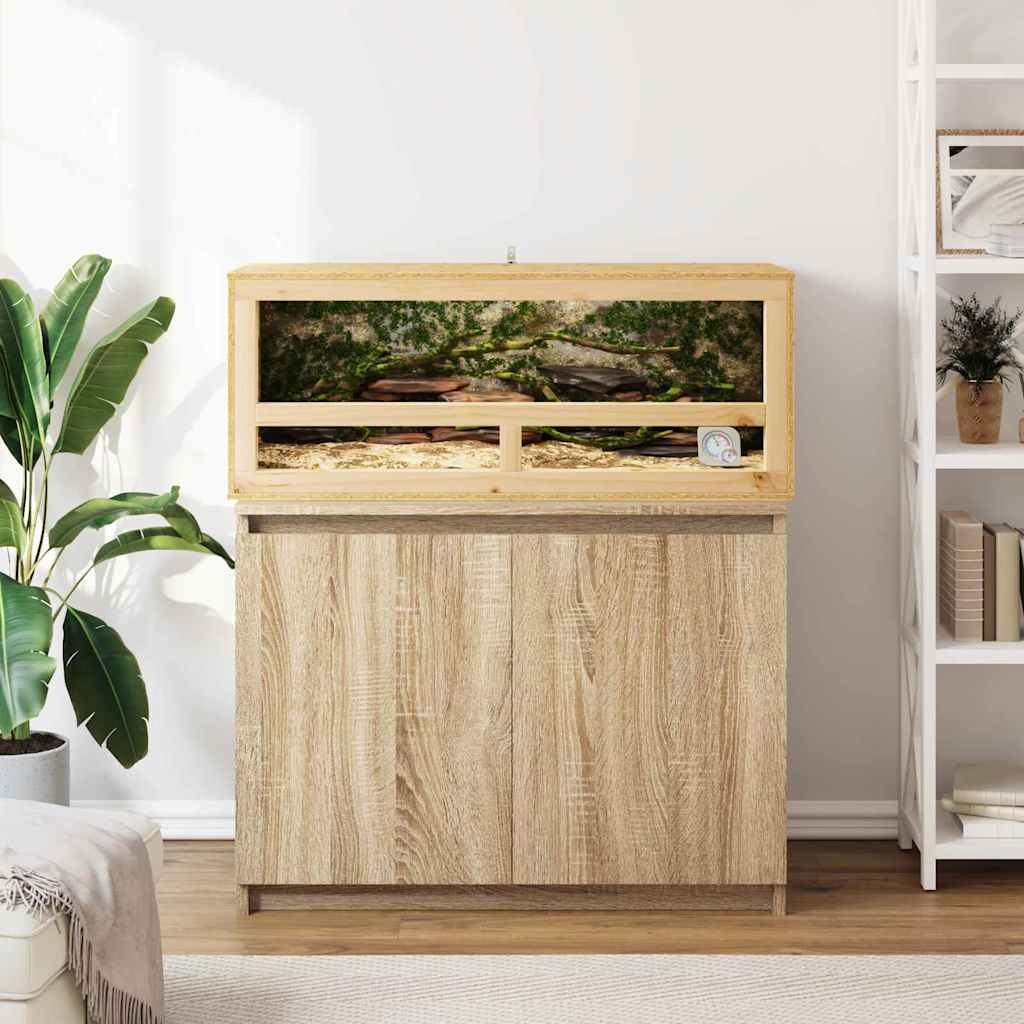 Terrarium Bruin 100 x 40 x 40 cm OSB is nu te koop bij PeponiXL, paradijselijk wonen!