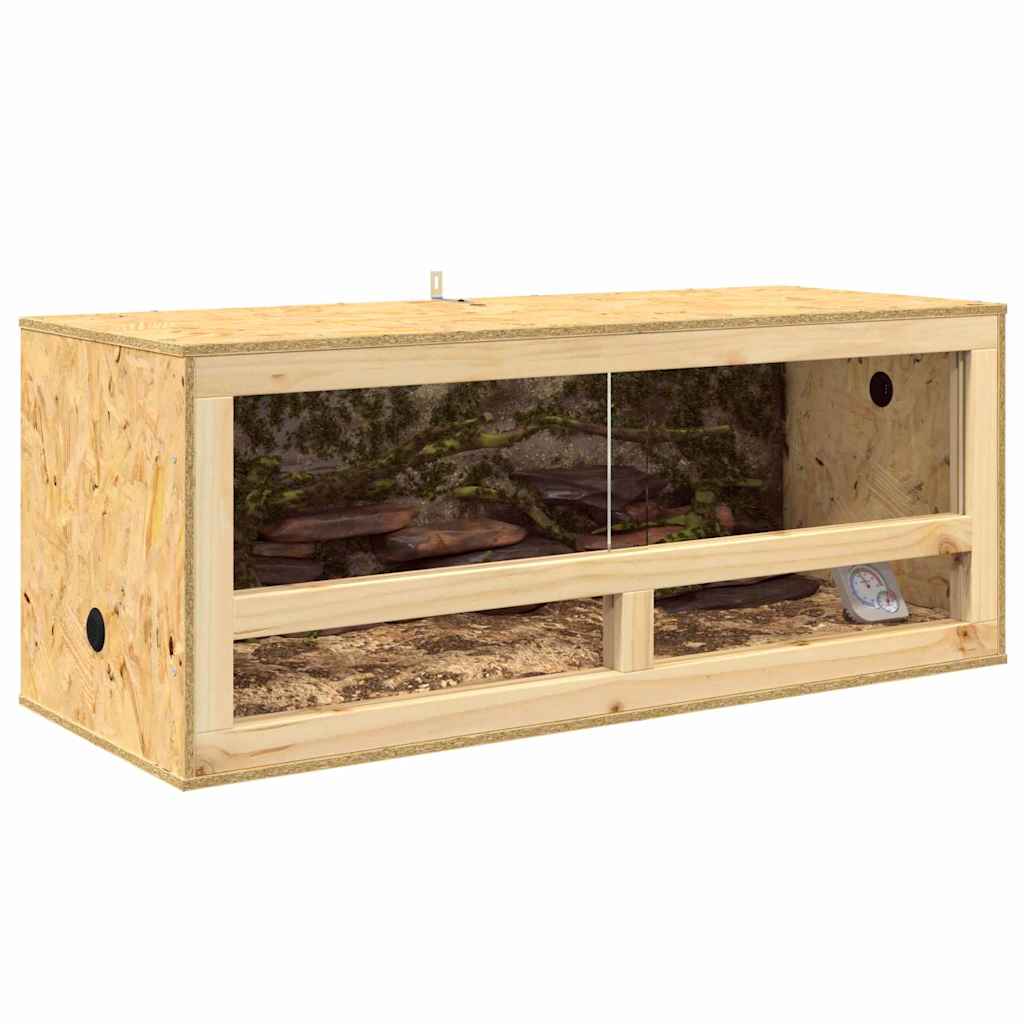 Terrarium Bruin 100 x 40 x 40 cm OSB is nu te koop bij PeponiXL, paradijselijk wonen!