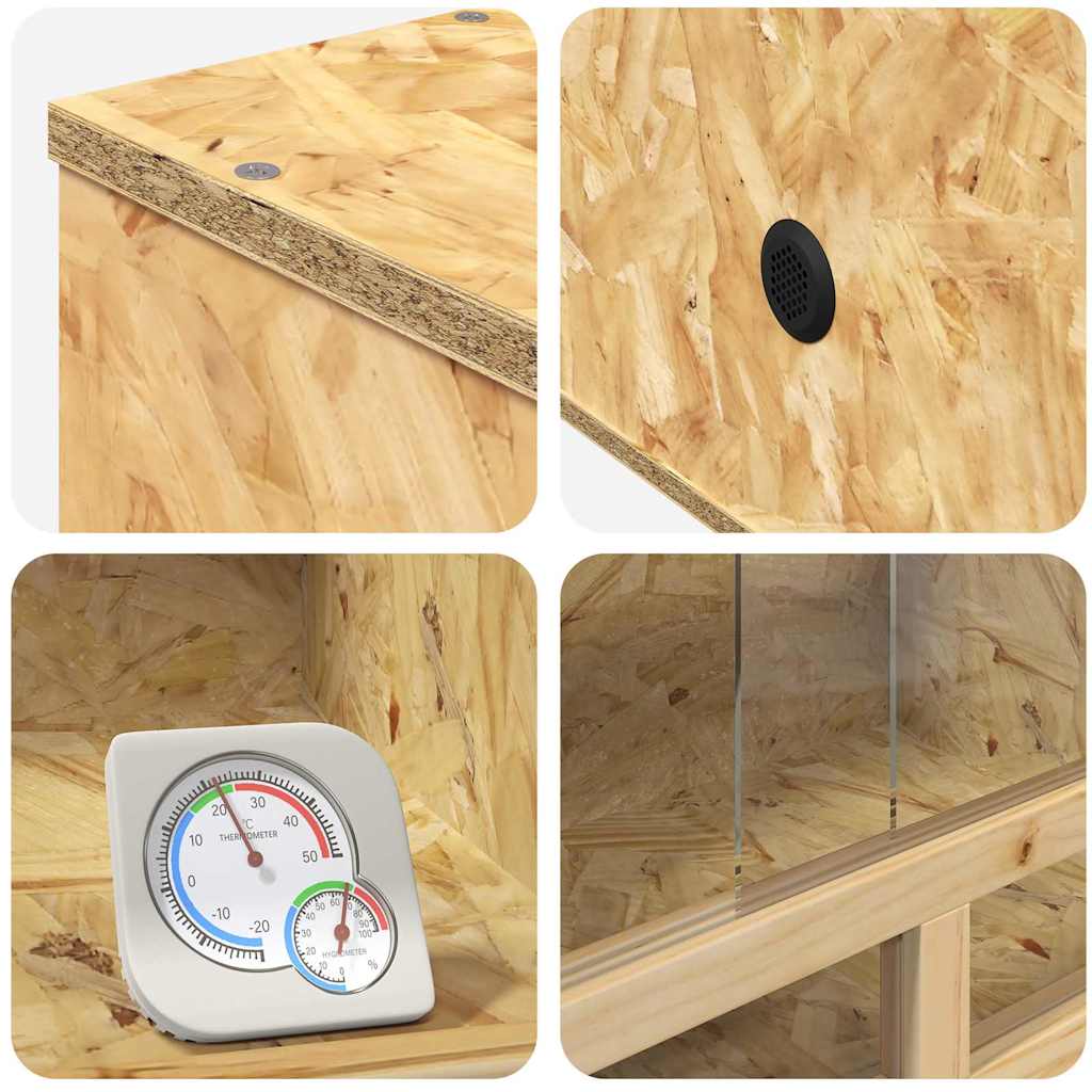 Terrarium Bruin 60 x 30 x 30 cm OSB is nu te koop bij PeponiXL, paradijselijk wonen!