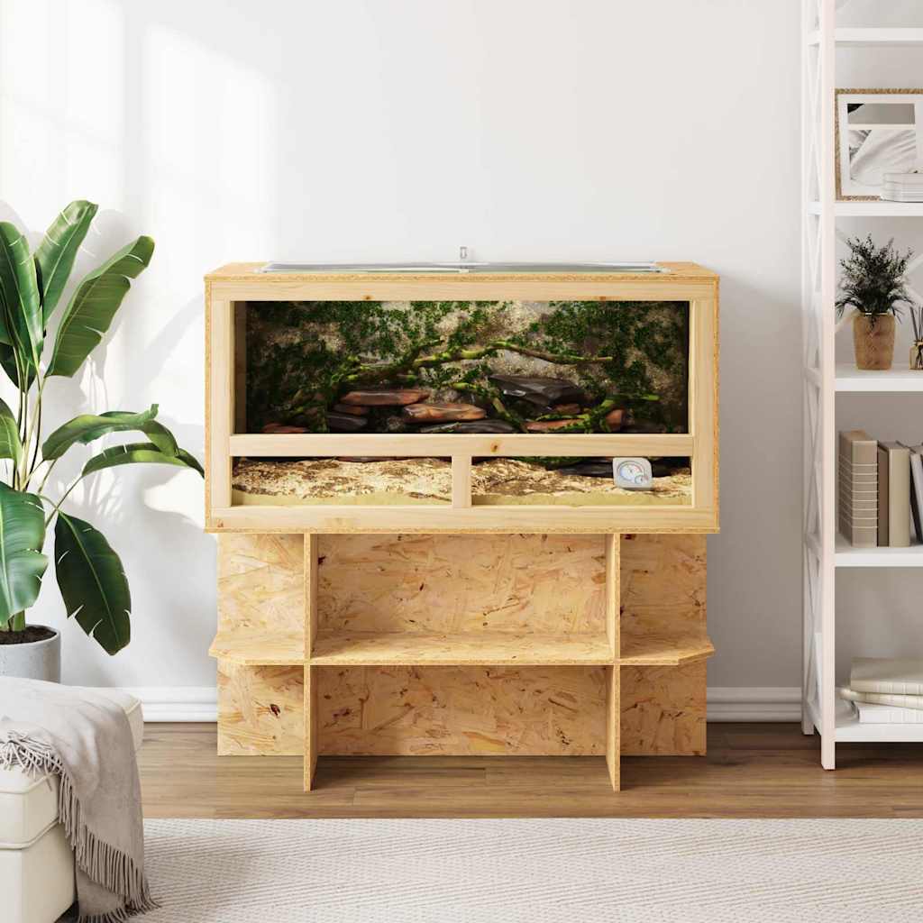 Terrarium Bruin 100 x 50 x 50 cm OSB is nu te koop bij PeponiXL, paradijselijk wonen!