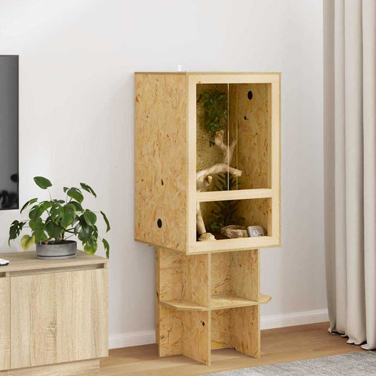 Terrarium Bruin 50 x 50 x 80 cm OSB is nu te koop bij PeponiXL, paradijselijk wonen!