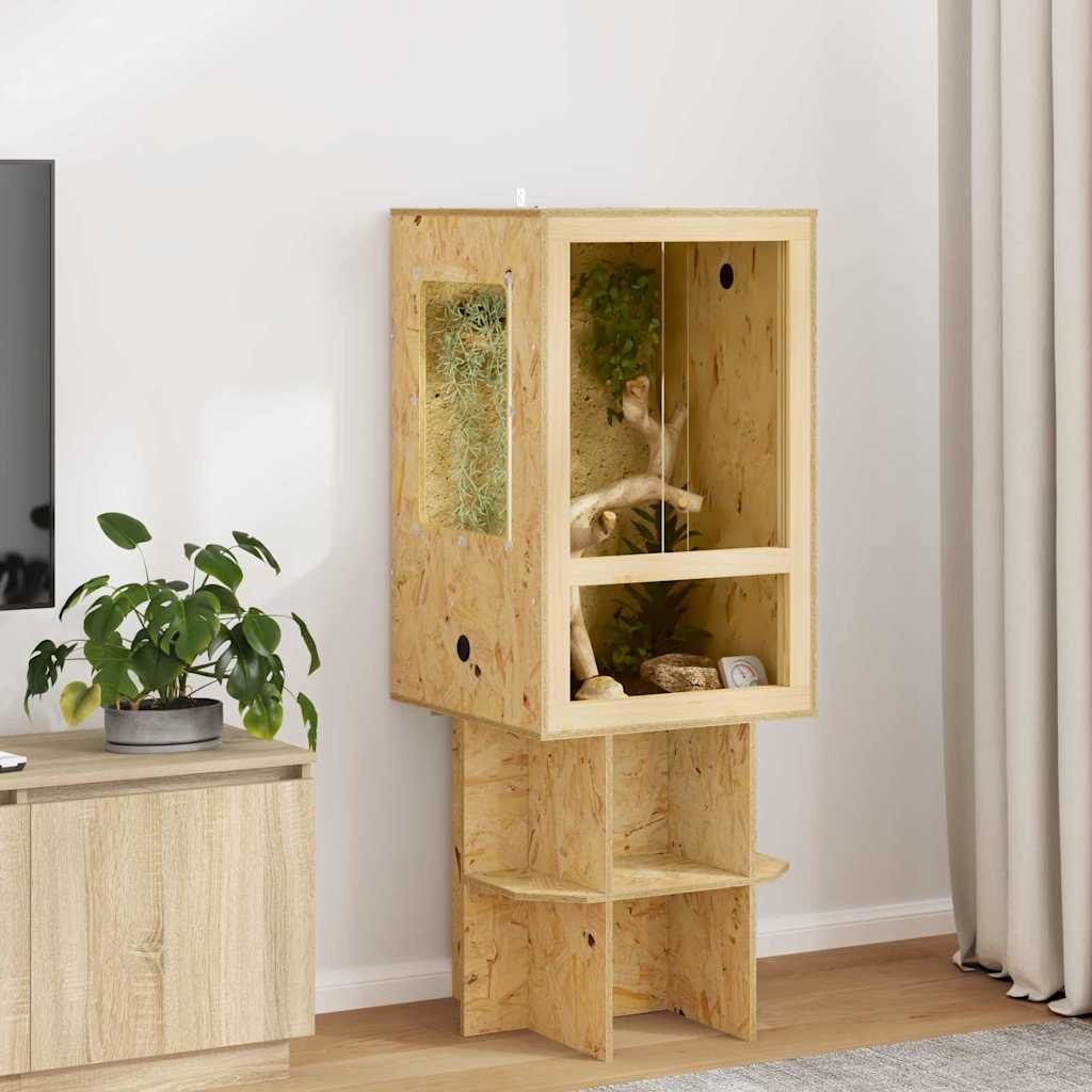Terrarium Bruin 50 x 50 x 80 cm OSB is nu te koop bij PeponiXL, paradijselijk wonen!