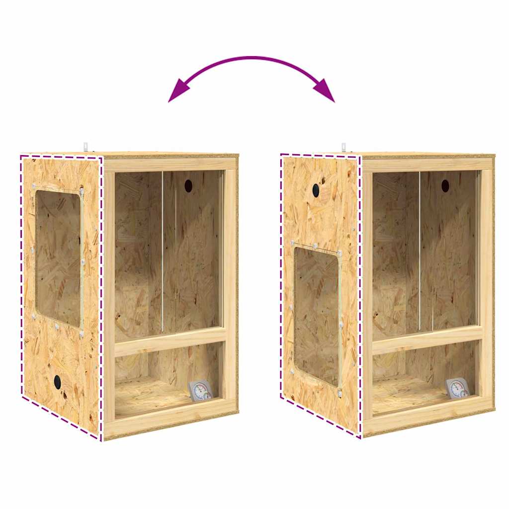 Terrarium Bruin 50 x 50 x 80 cm OSB is nu te koop bij PeponiXL, paradijselijk wonen!