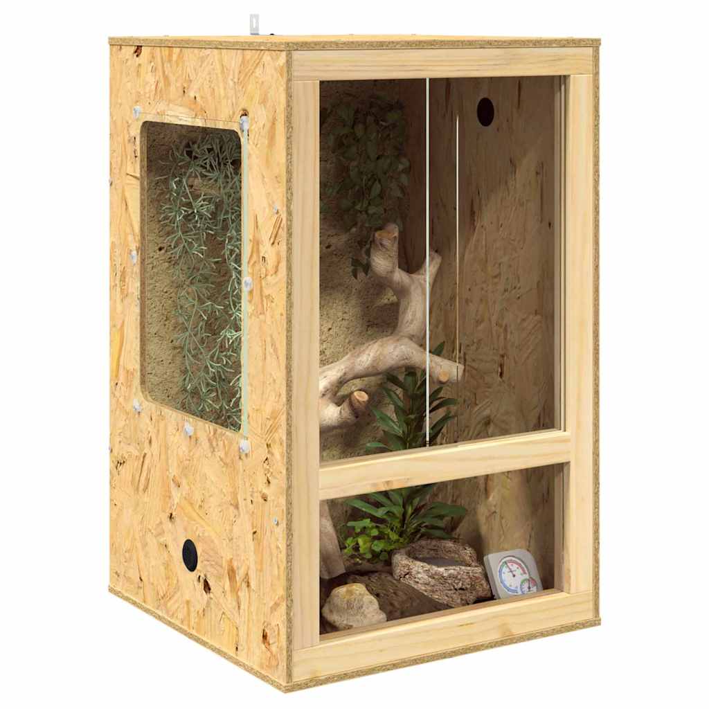 Terrarium Bruin 50 x 50 x 80 cm OSB is nu te koop bij PeponiXL, paradijselijk wonen!