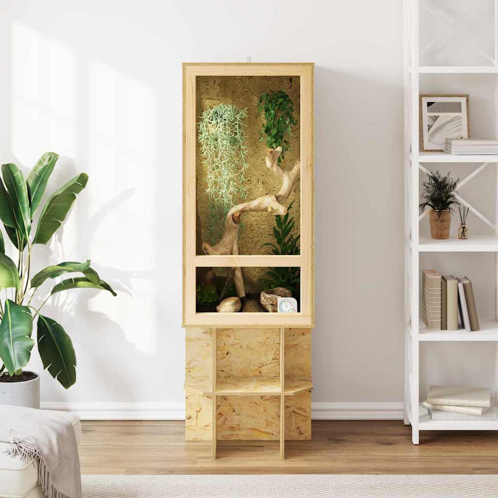 Terrarium Bruin 50 x 50 x 100 cm OSB is nu te koop bij PeponiXL, paradijselijk wonen!