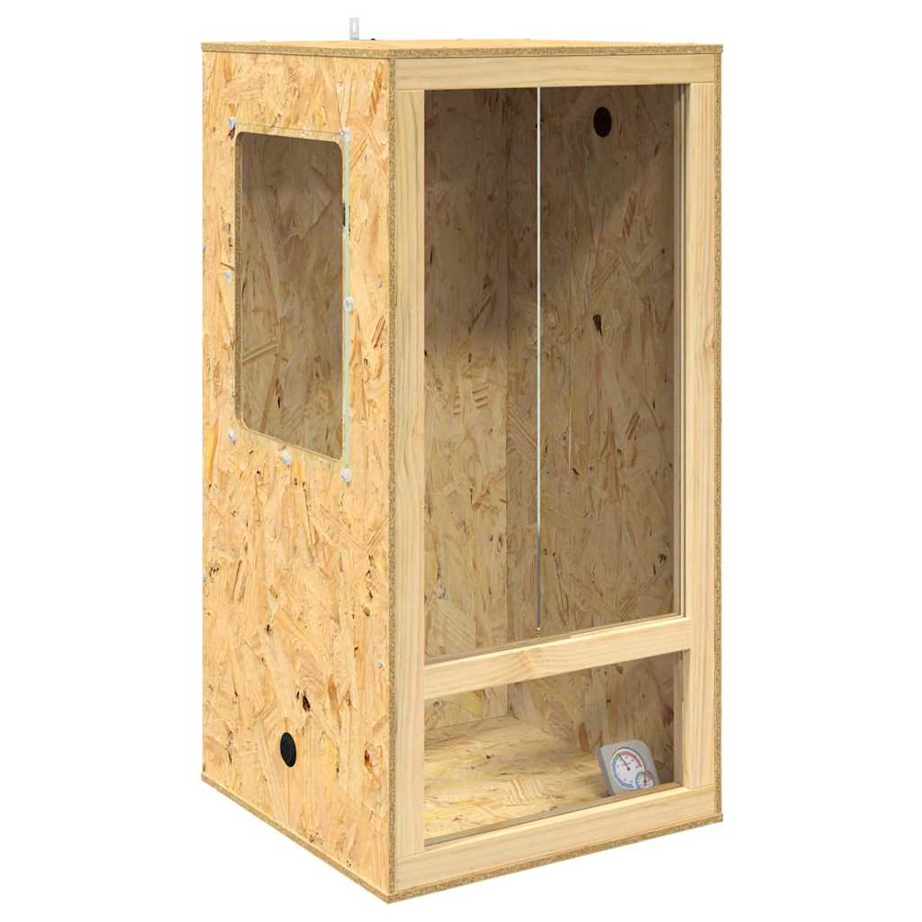 Terrarium Bruin 50 x 50 x 100 cm OSB is nu te koop bij PeponiXL, paradijselijk wonen!