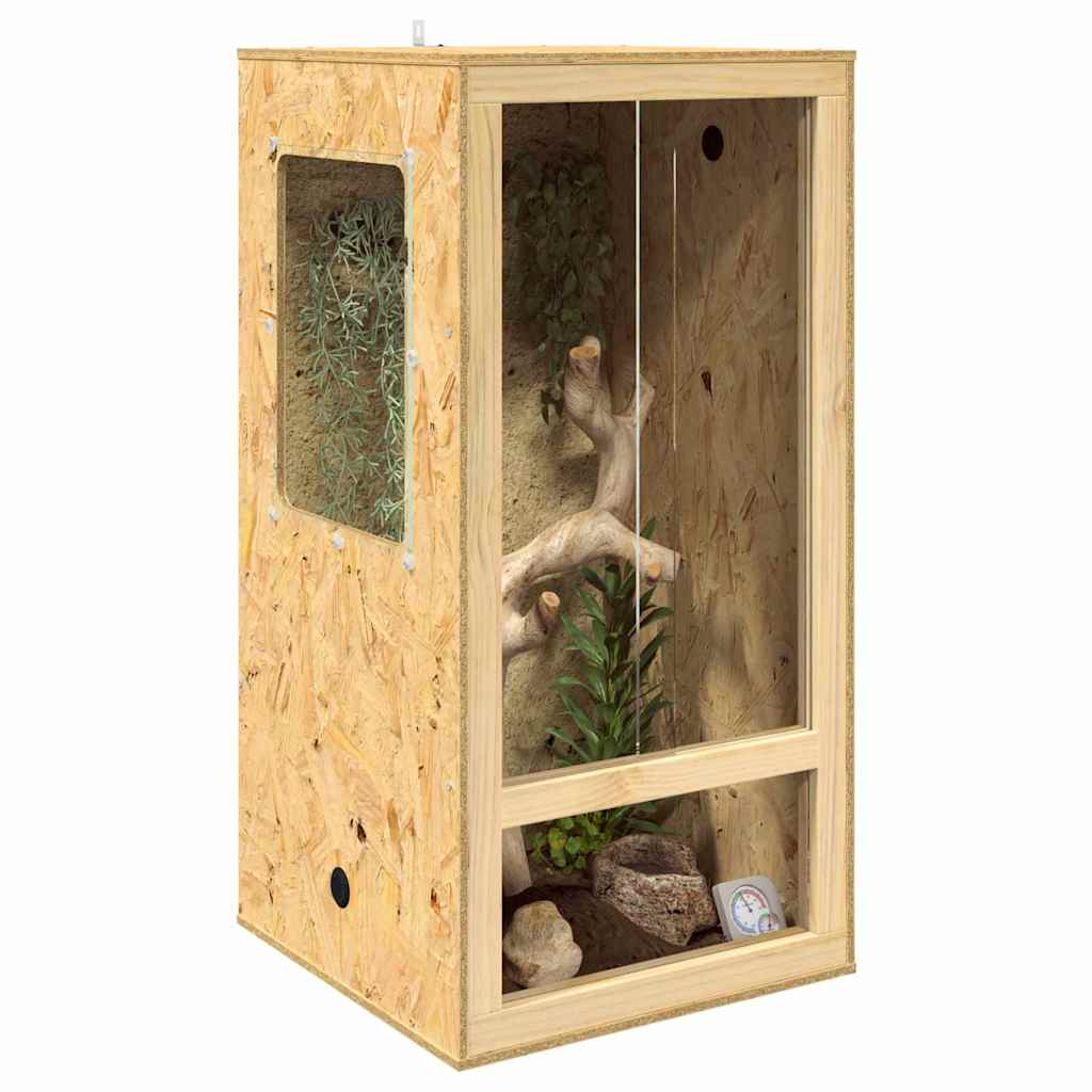 Terrarium Bruin 50 x 50 x 100 cm OSB is nu te koop bij PeponiXL, paradijselijk wonen!