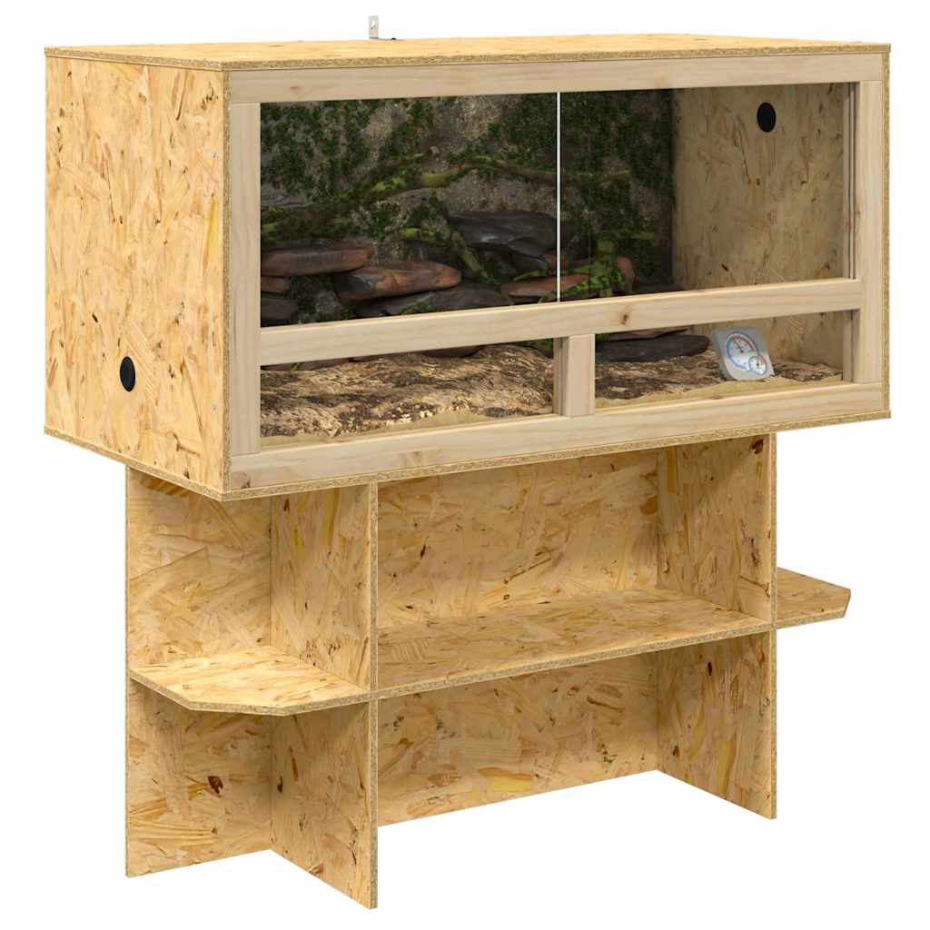 Terrariumbasis Bruin 100 x 50 x 50 cm OSB is nu te koop bij PeponiXL, paradijselijk wonen!