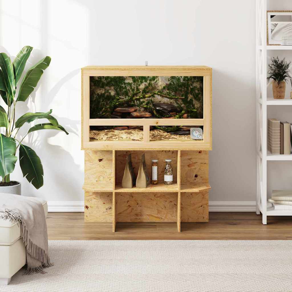 Terrariumbasis Bruin 80 x 50 x 50 cm OSB is nu te koop bij PeponiXL, paradijselijk wonen!
