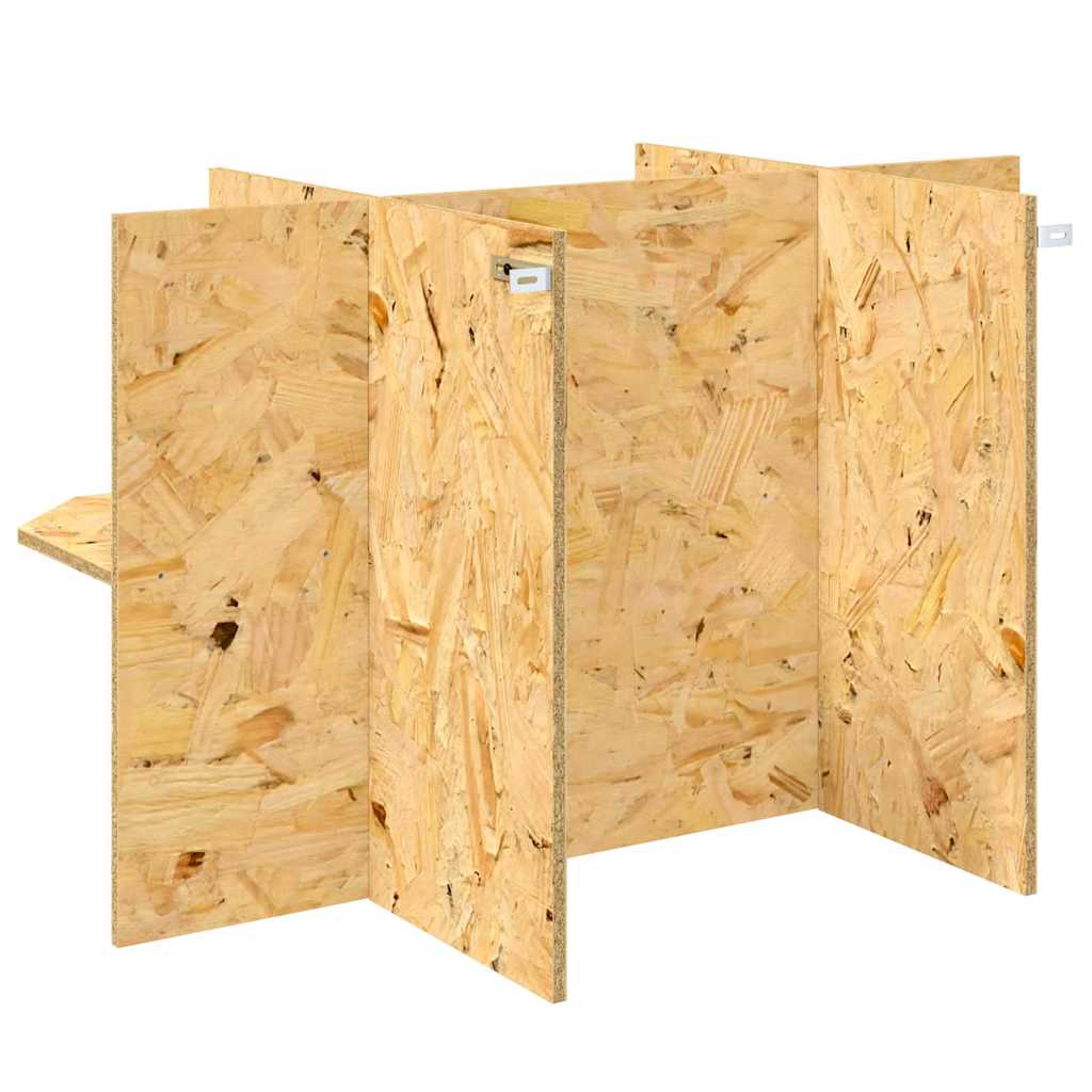 Terrariumbasis Bruin 80 x 50 x 50 cm OSB is nu te koop bij PeponiXL, paradijselijk wonen!