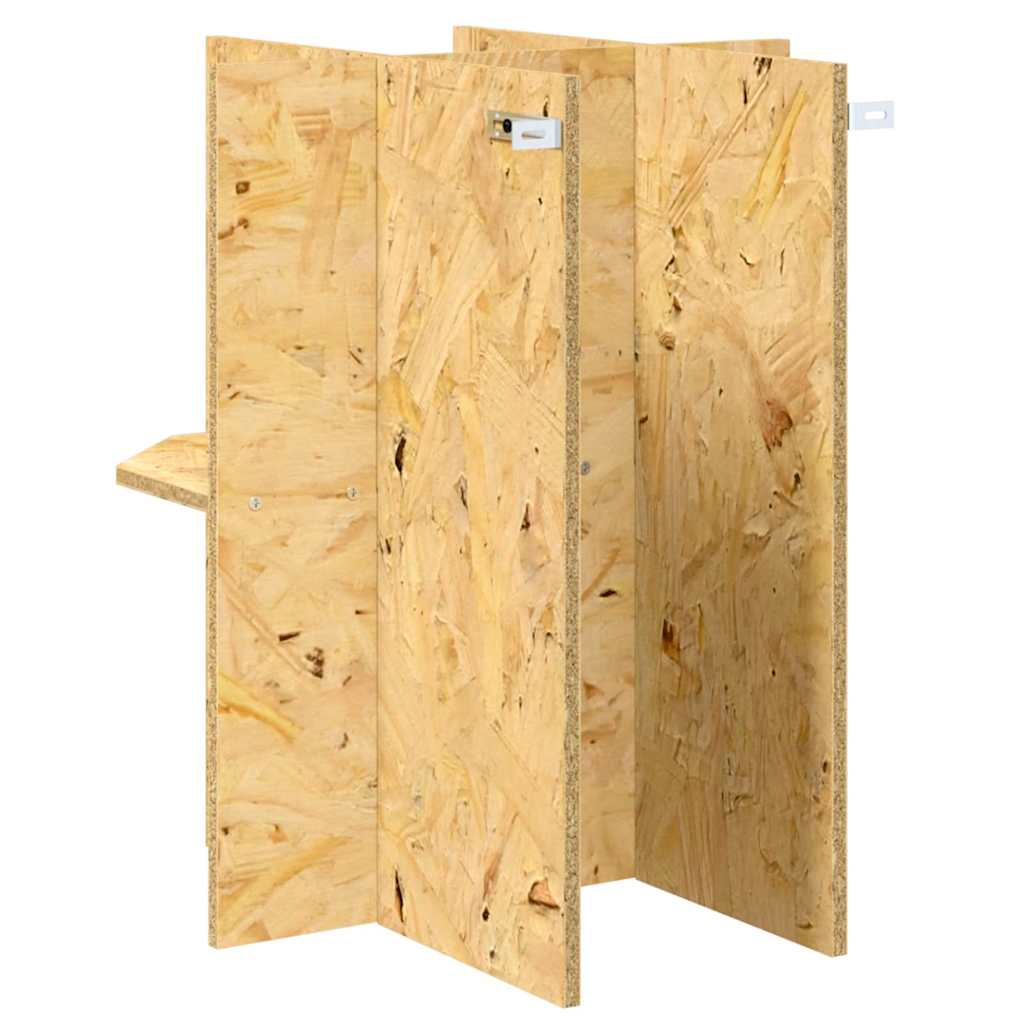 Terrariumbasis met plank Bruin 40 x 40 x 50 cm OSB is nu te koop bij PeponiXL, paradijselijk wonen!