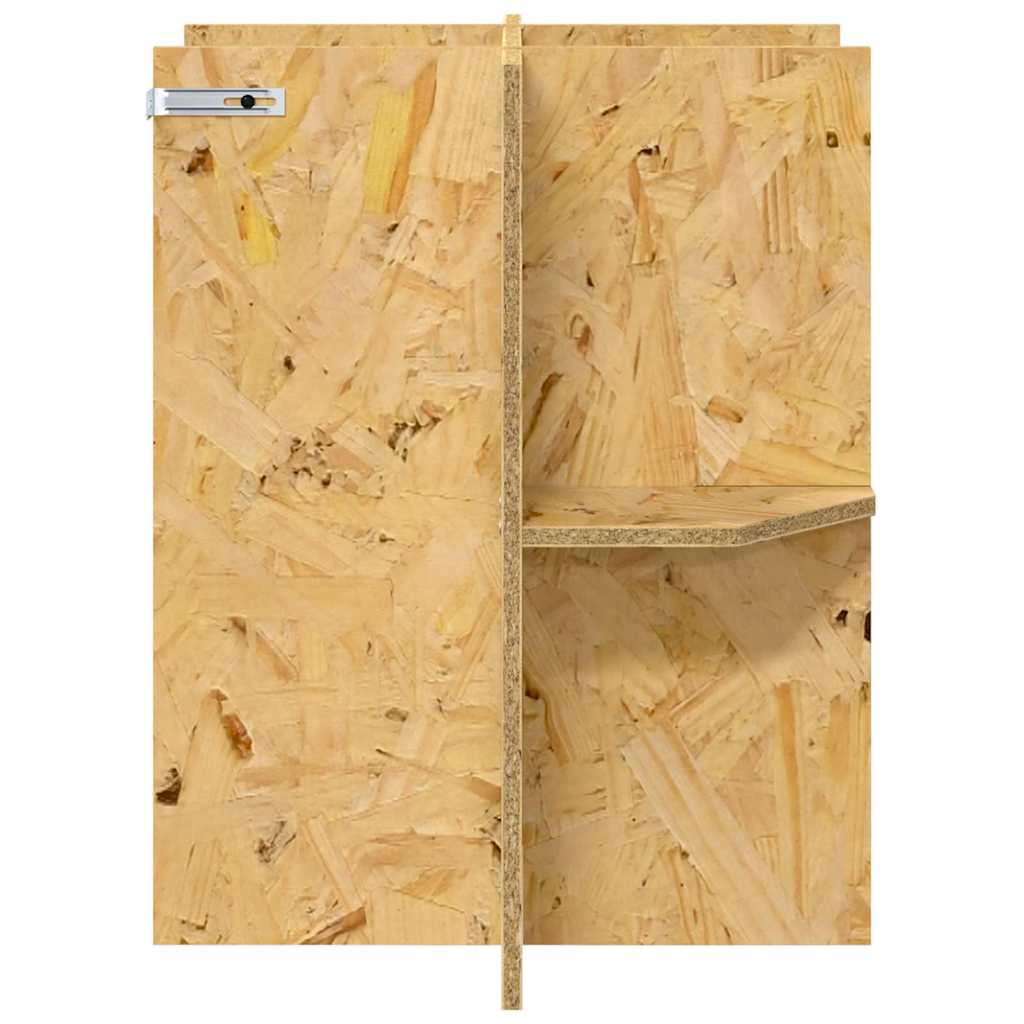 Terrariumbasis met plank Bruin 40 x 40 x 50 cm OSB is nu te koop bij PeponiXL, paradijselijk wonen!