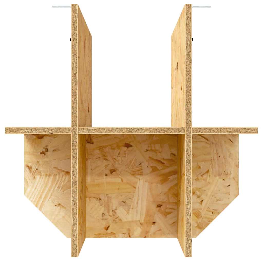 Terrariumbasis met plank Bruin 40 x 40 x 50 cm OSB is nu te koop bij PeponiXL, paradijselijk wonen!