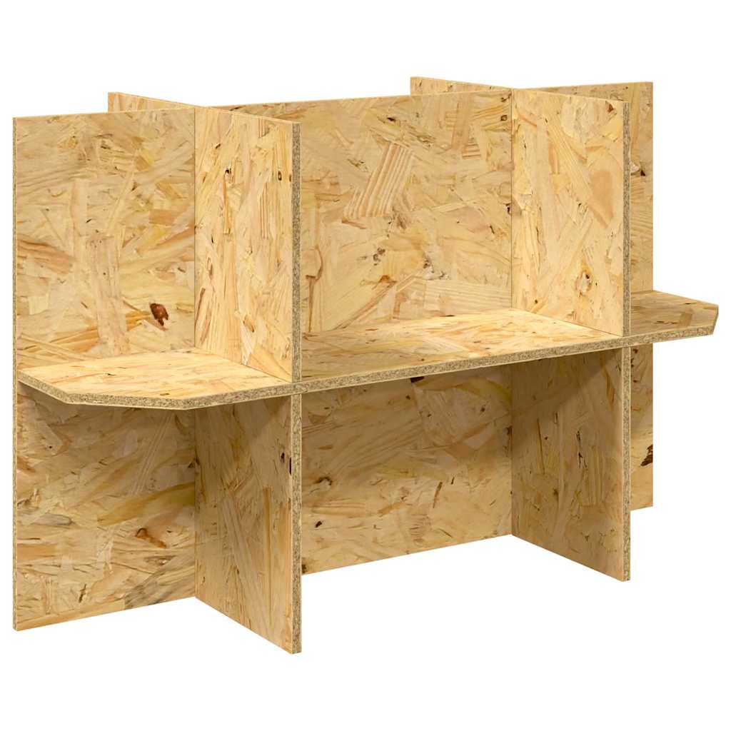 Terrariumbasis met plank Bruin 80 x 40 x 50 cm OSB is nu te koop bij PeponiXL, paradijselijk wonen!
