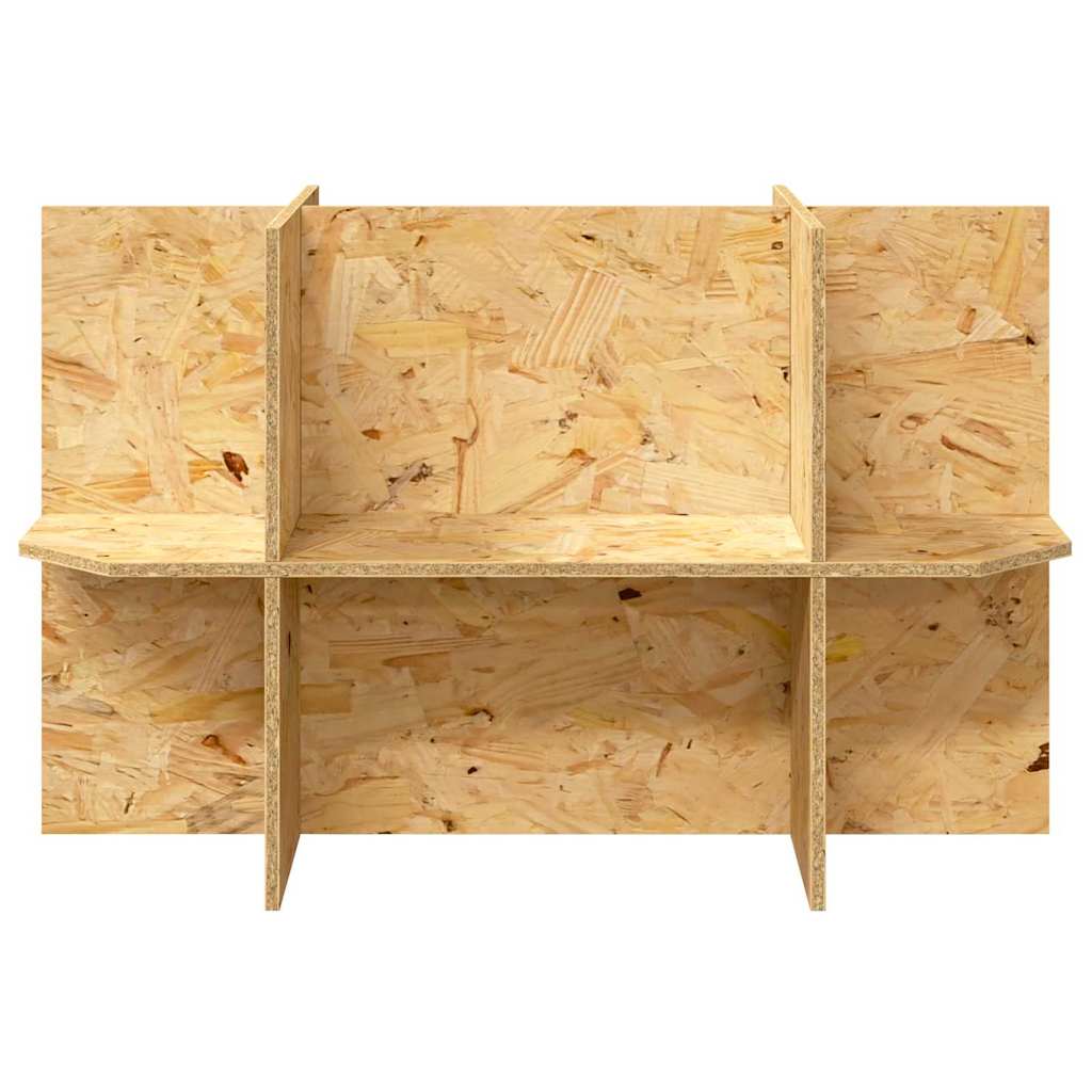 Terrariumbasis met plank Bruin 80 x 40 x 50 cm OSB is nu te koop bij PeponiXL, paradijselijk wonen!