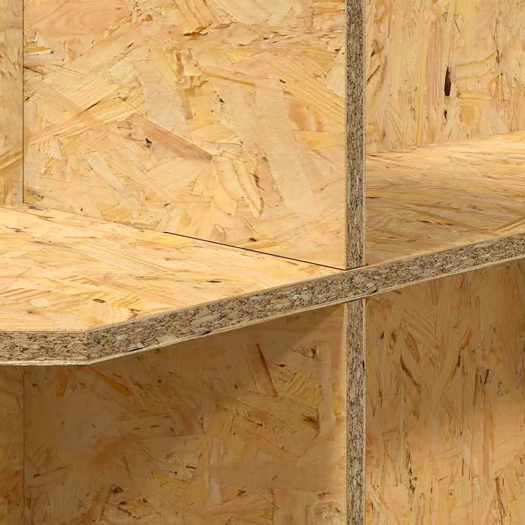 Terrariumbasis met plank Bruin 100 x 40 x 50 cm OSB is nu te koop bij PeponiXL, paradijselijk wonen!