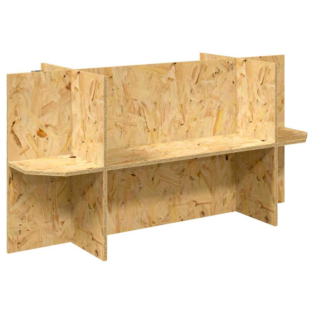 Terrariumbasis met plank Bruin 100 x 40 x 50 cm OSB is nu te koop bij PeponiXL, paradijselijk wonen!