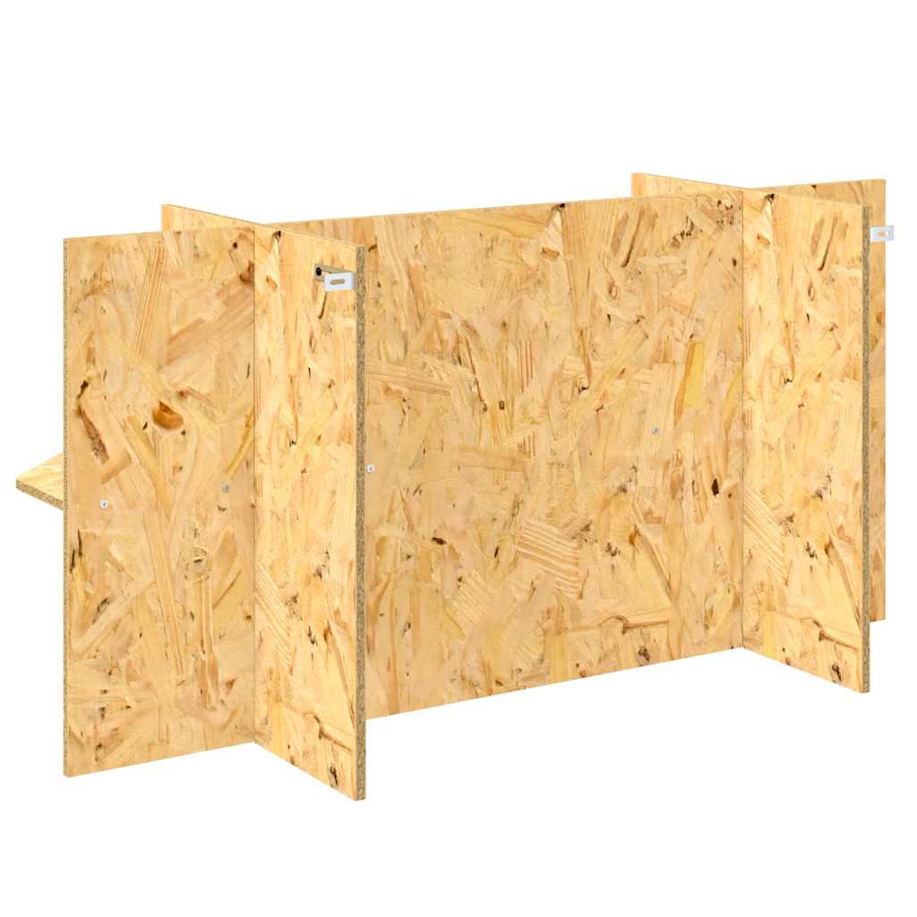 Terrariumbasis met plank Bruin 100 x 40 x 50 cm OSB is nu te koop bij PeponiXL, paradijselijk wonen!