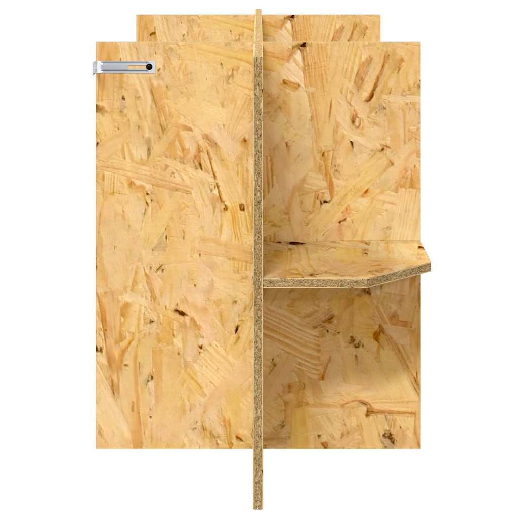 Terrariumbasis met plank Bruin 100 x 40 x 50 cm OSB is nu te koop bij PeponiXL, paradijselijk wonen!