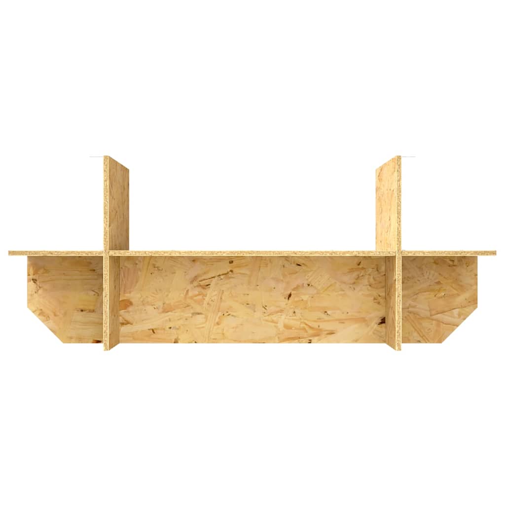 Terrariumbasis met plank Bruin 100 x 40 x 50 cm OSB is nu te koop bij PeponiXL, paradijselijk wonen!