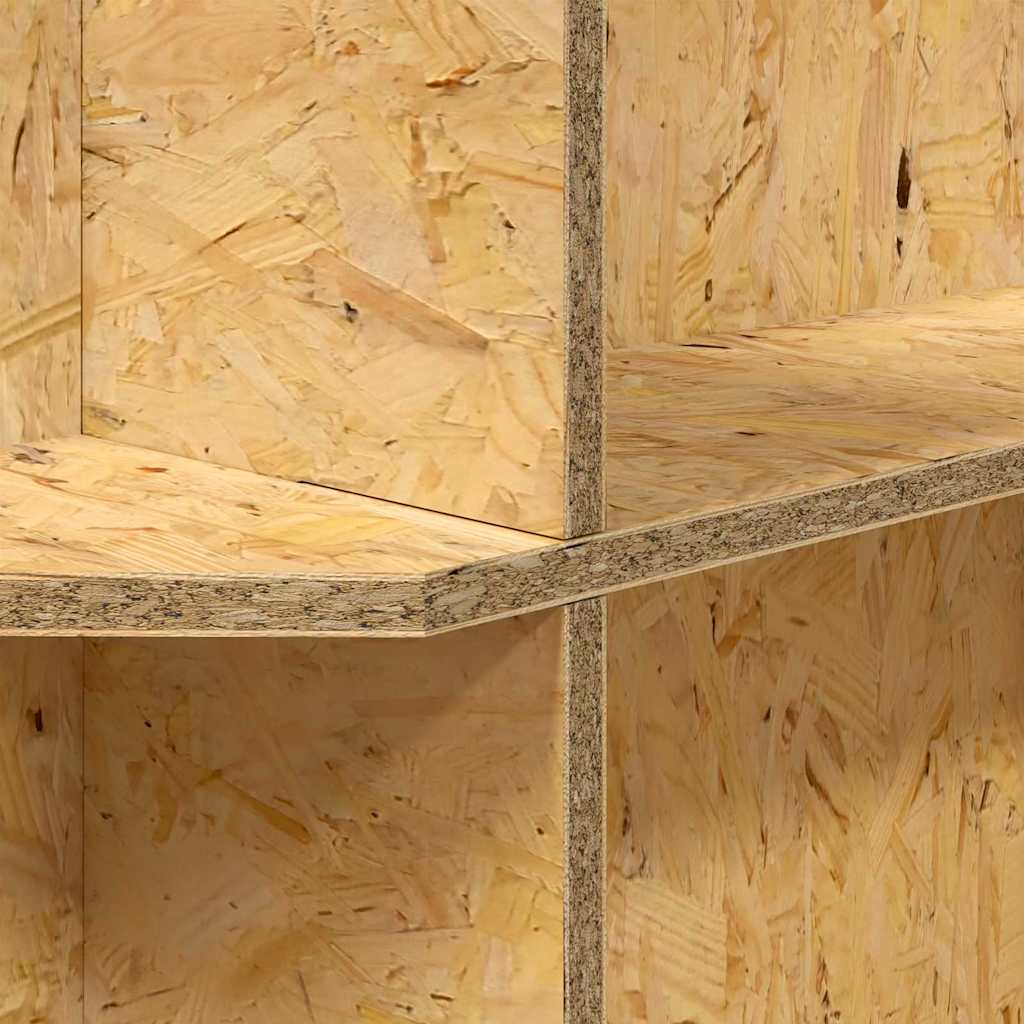 Terrariumbasis met plank Bruin 60 x 30 x 50 cm OSB is nu te koop bij PeponiXL, paradijselijk wonen!