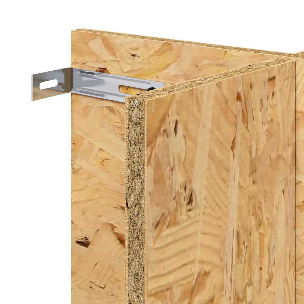 Terrariumbasis met plank Bruin 60 x 30 x 50 cm OSB is nu te koop bij PeponiXL, paradijselijk wonen!