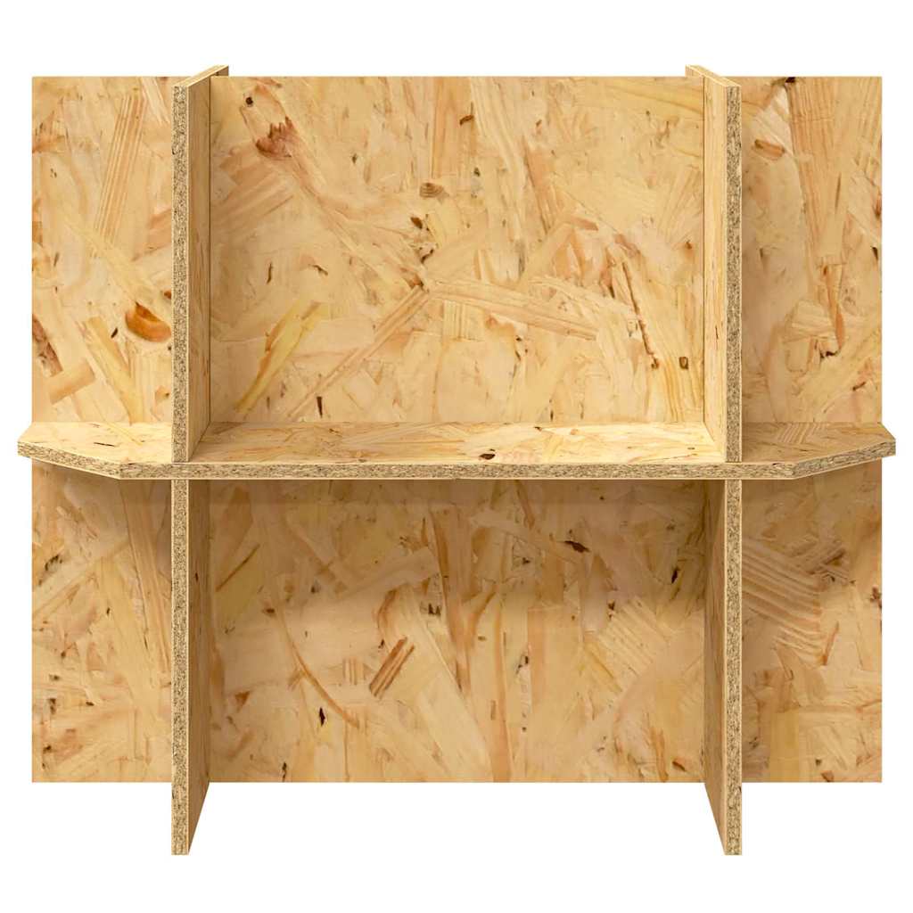 Terrariumbasis met plank Bruin 60 x 30 x 50 cm OSB is nu te koop bij PeponiXL, paradijselijk wonen!