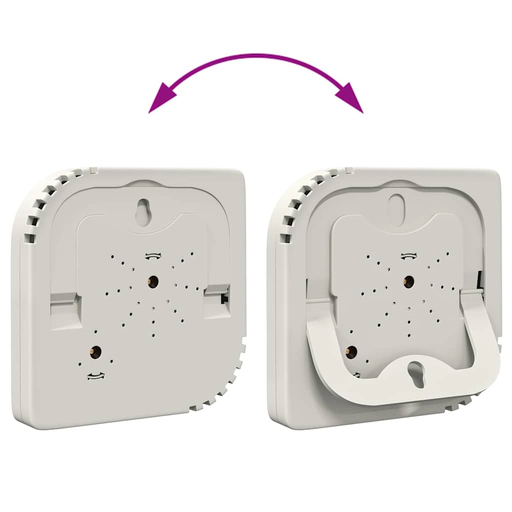 Thermo Hygrometer Wit 7,5 x 7,5 x 1,2 cm ABS is nu te koop bij PeponiXL, paradijselijk wonen!