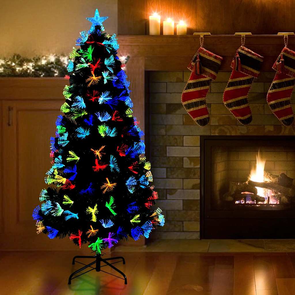 Kunstkerstboom met 120 LED met standaard Groen 120 cm PVC is nu te koop bij PeponiXL, paradijselijk wonen!