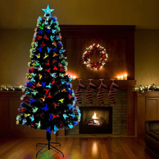 Kunstkerstboom met 300 LED met standaard Groen 240 cm PVC is nu te koop bij PeponiXL, paradijselijk wonen!