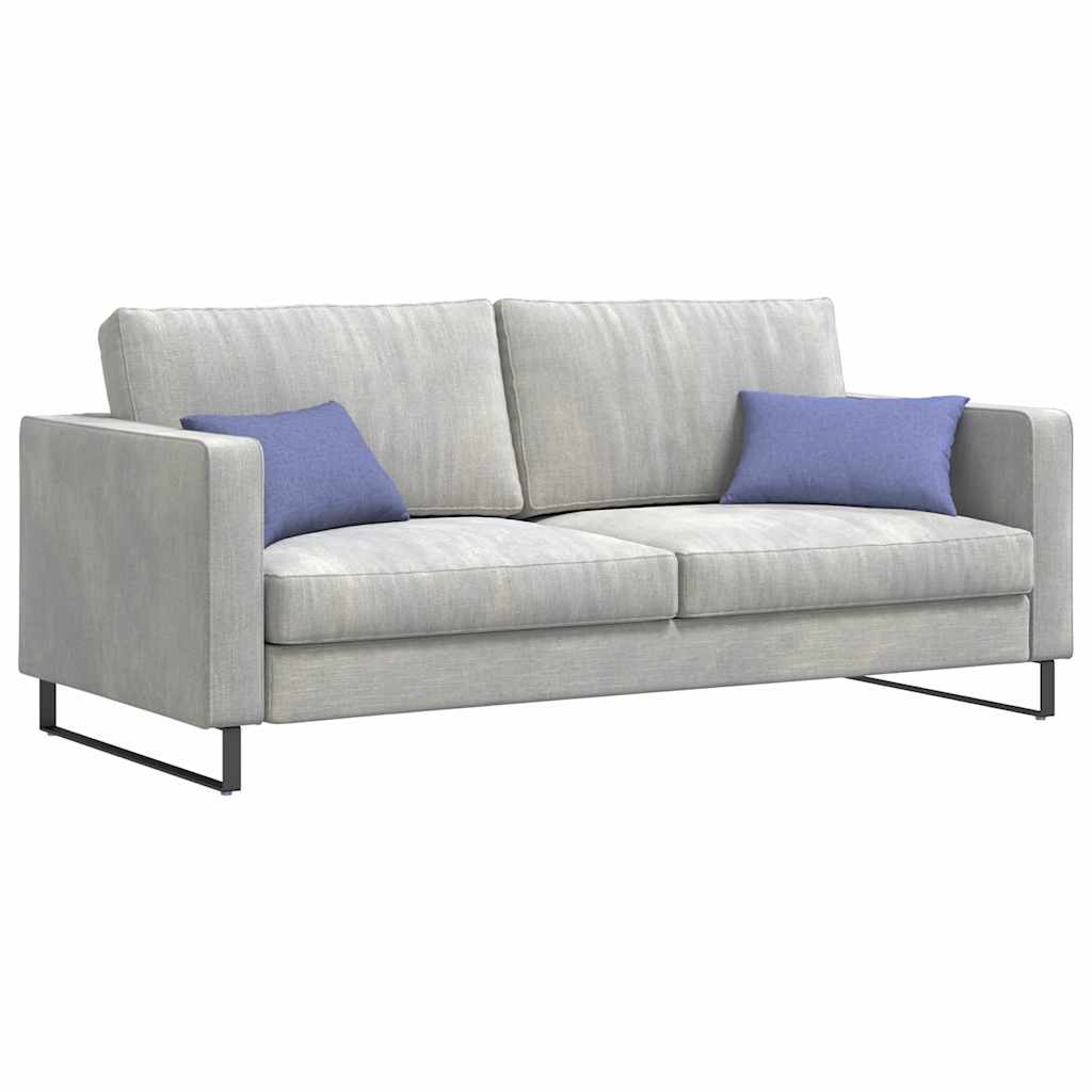 Sofa Kussens 2 stuks Jeans Blauw 50 x 30 cm Stof is nu te koop bij PeponiXL, paradijselijk wonen!