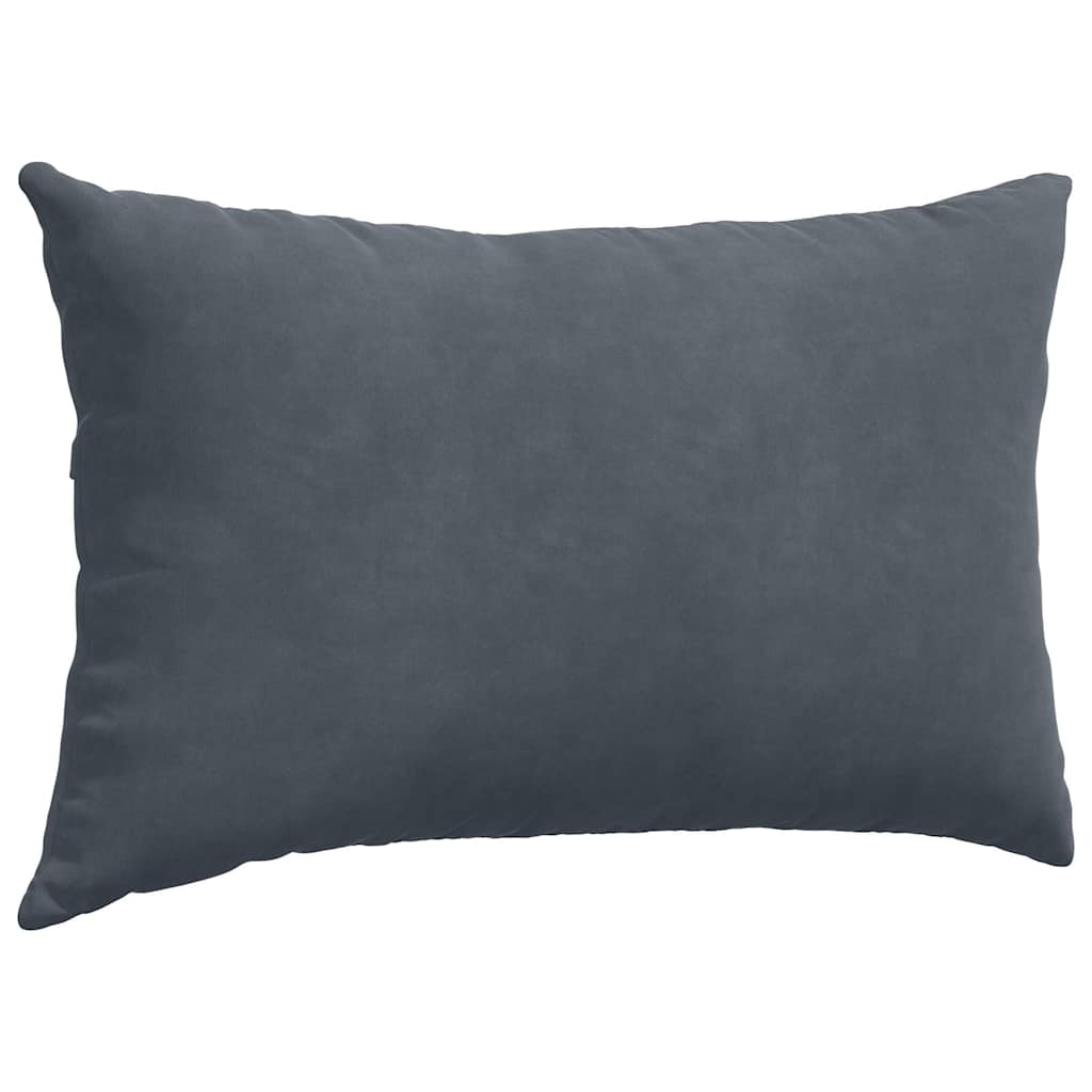 Sofa Kussens 2 stuks Donkergrijs 50 x 30 cm Cordstof is nu te koop bij PeponiXL, paradijselijk wonen!