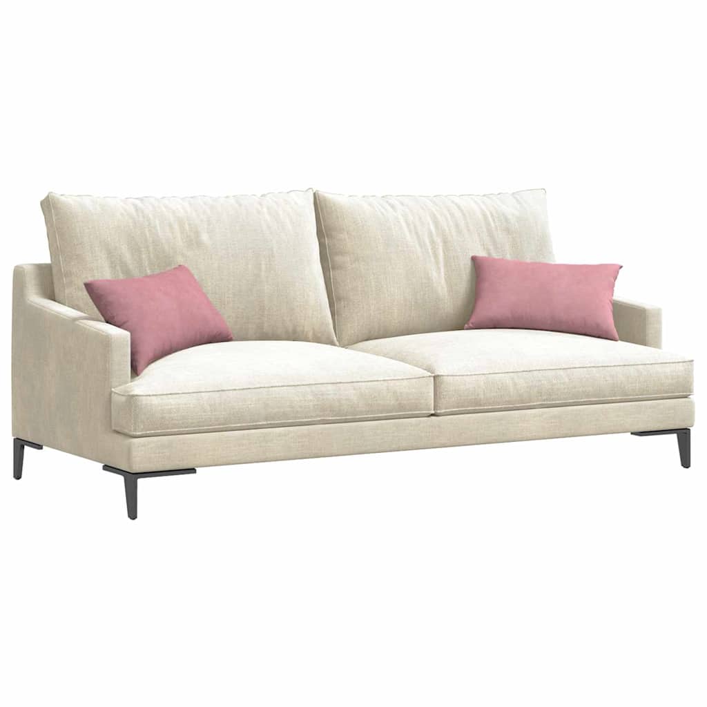 Sofa Kussens 2 stuks Roze 50 x 30 cm Cordstof is nu te koop bij PeponiXL, paradijselijk wonen!