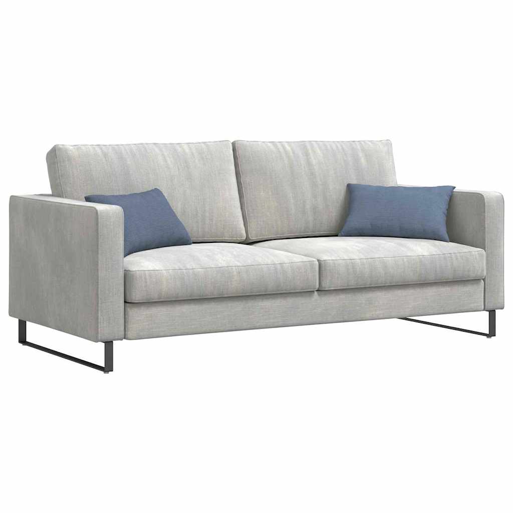 Sofa Kussens 2 stuks Blauw 50 x 30 cm Cordstof is nu te koop bij PeponiXL, paradijselijk wonen!