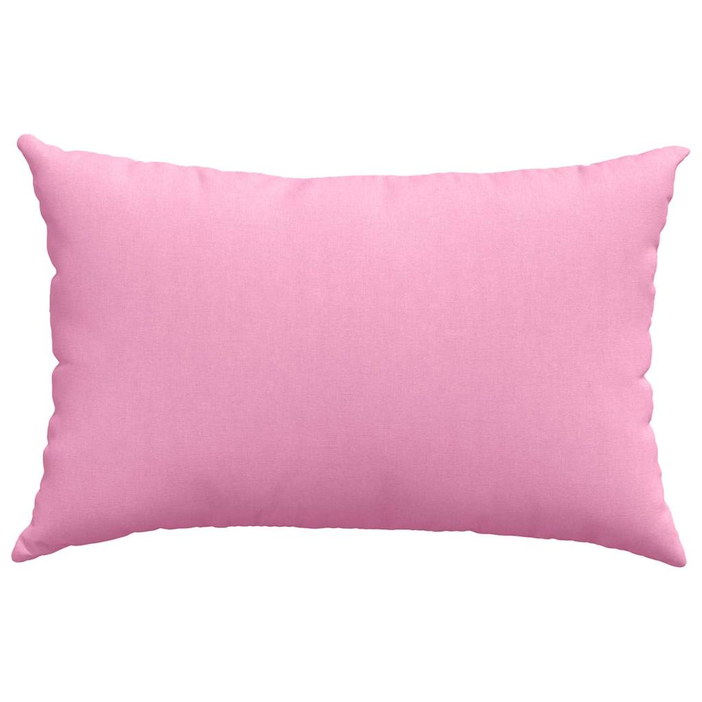 Sofa Kussens 2 stuks Roze 60 x 40 cm Stof is nu te koop bij PeponiXL, paradijselijk wonen!