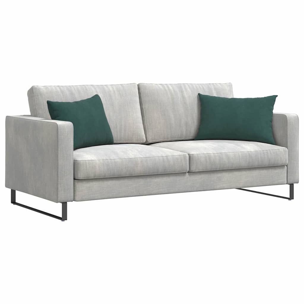 Sofa Kussens 2 stuks Donkergroen 60 x 40 cm Cordstof is nu te koop bij PeponiXL, paradijselijk wonen!