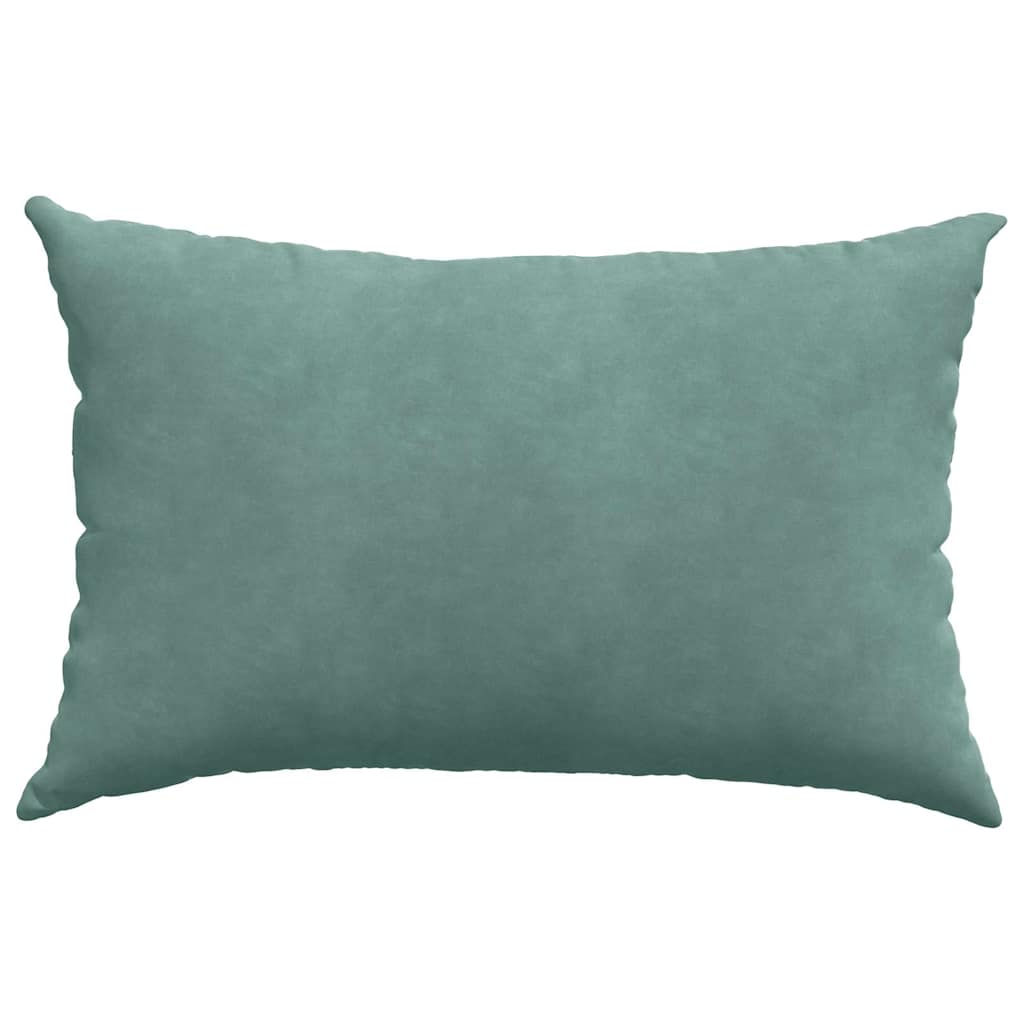 Sofa Kussens 2 stuks Zeegroen 60 x 40 cm Cordstof is nu te koop bij PeponiXL, paradijselijk wonen!