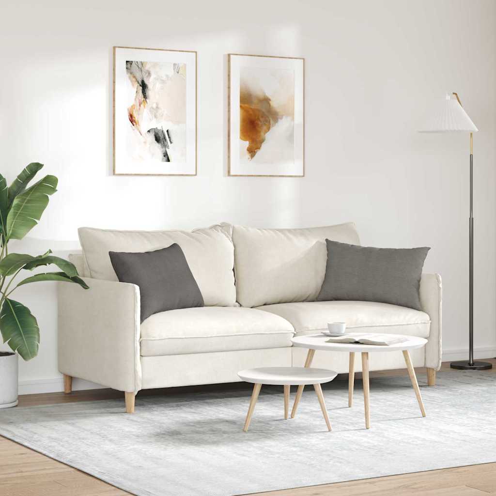 Sofa Kussens 2 stuks Lichtgrijs 60 x 40 cm Cordstof is nu te koop bij PeponiXL, paradijselijk wonen!