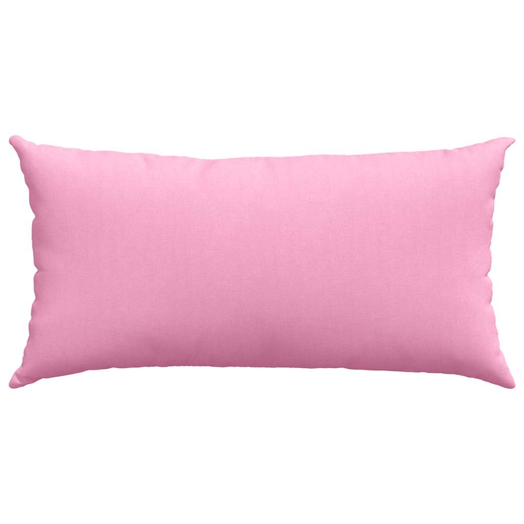 Sofa Kussens 2 stuks Roze 80 x 40 cm Stof is nu te koop bij PeponiXL, paradijselijk wonen!