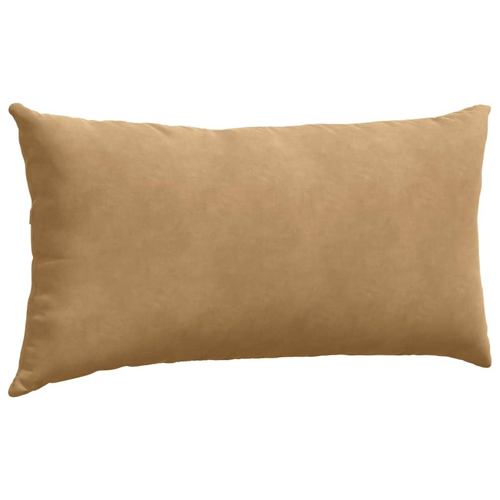 Sofa Kussens 2 stuks Bruin 80 x 40 cm Cordstof is nu te koop bij PeponiXL, paradijselijk wonen!