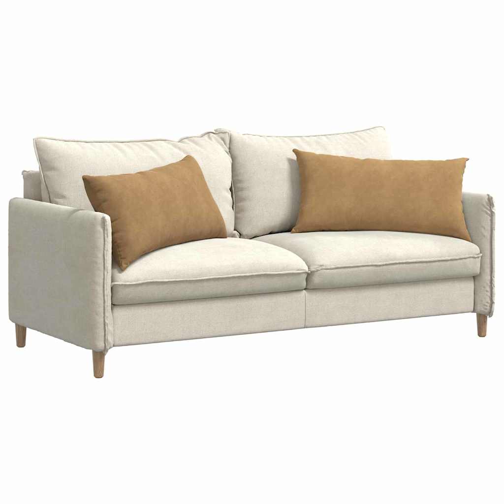 Sofa Kussens 2 stuks Bruin 80 x 40 cm Cordstof is nu te koop bij PeponiXL, paradijselijk wonen!