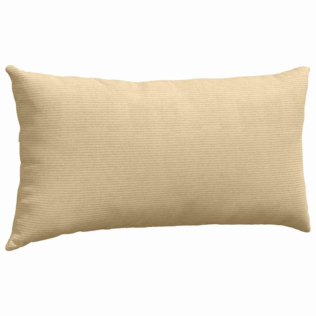 Sofa Kussens 2 stuks Grijs groen 80 x 40 cm Cordstof is nu te koop bij PeponiXL, paradijselijk wonen!