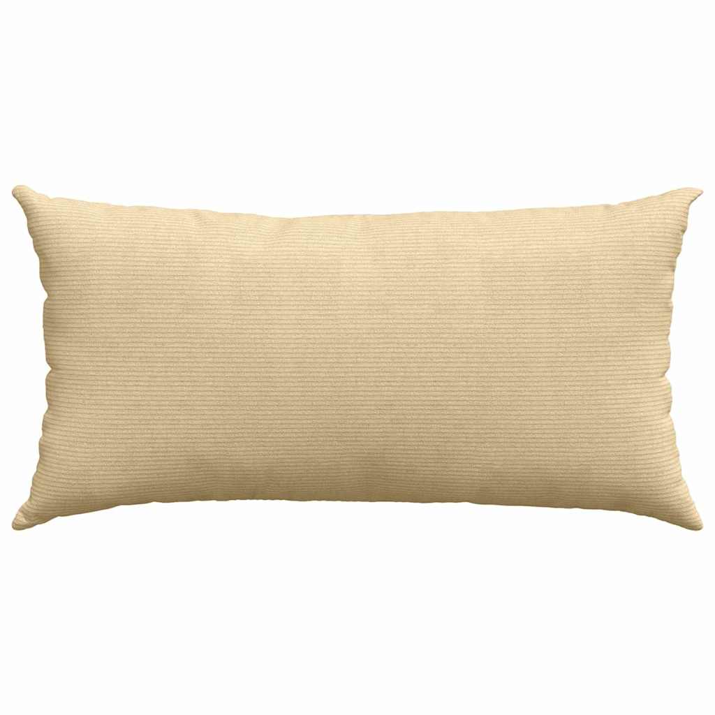 Sofa Kussens 2 stuks Grijs groen 80 x 40 cm Cordstof is nu te koop bij PeponiXL, paradijselijk wonen!