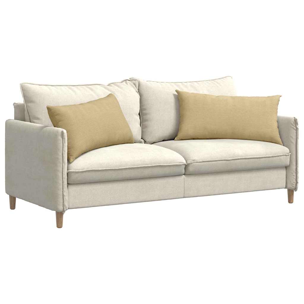 Sofa Kussens 2 stuks Grijs groen 80 x 40 cm Cordstof is nu te koop bij PeponiXL, paradijselijk wonen!
