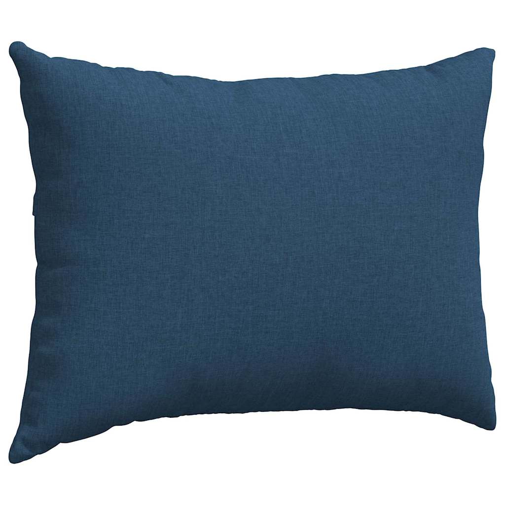 Sofa Kussens 2 stuks Blauw 70 x 50 cm Stof is nu te koop bij PeponiXL, paradijselijk wonen!