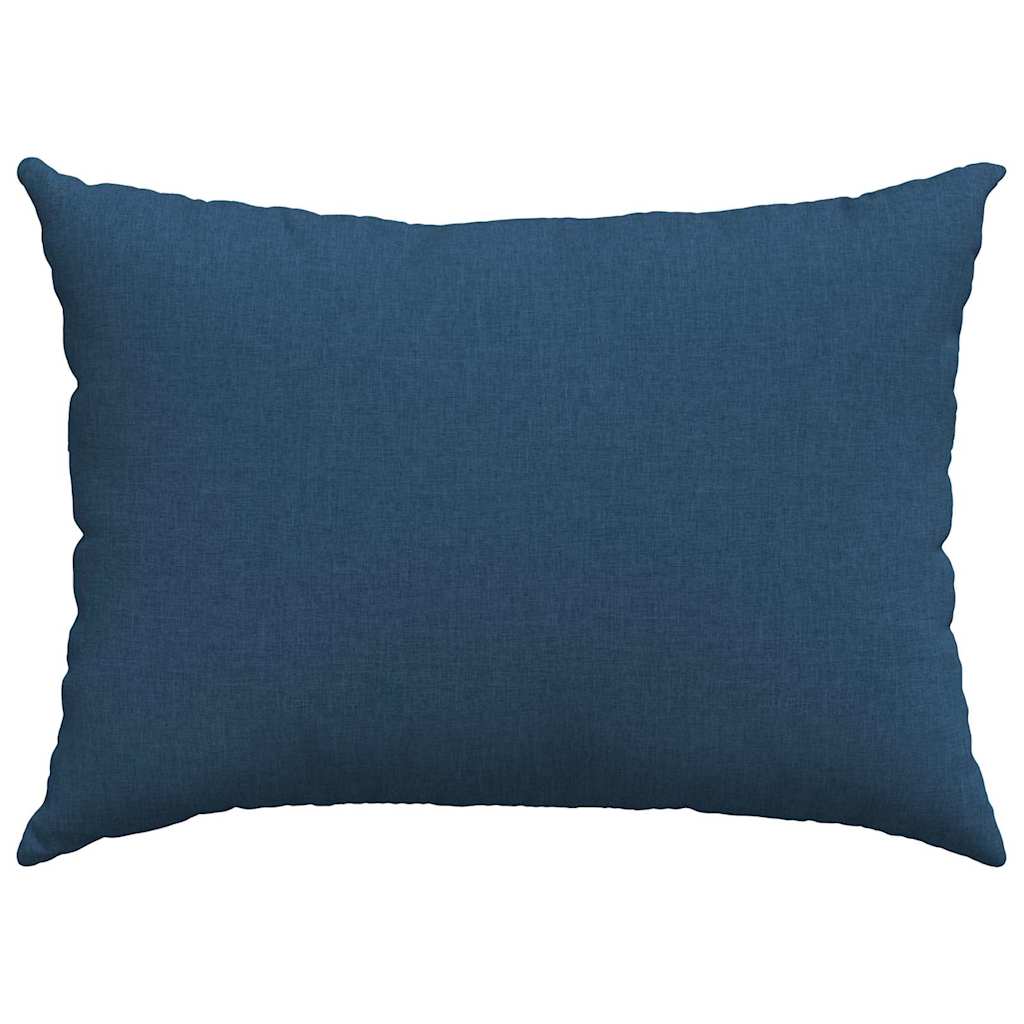Sofa Kussens 2 stuks Blauw 70 x 50 cm Stof is nu te koop bij PeponiXL, paradijselijk wonen!