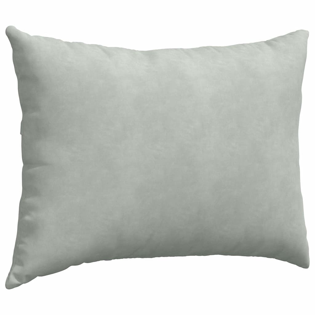 Sofa Kussens 2 stuks Lichtgrijs 70 x 50 cm Cordstof is nu te koop bij PeponiXL, paradijselijk wonen!