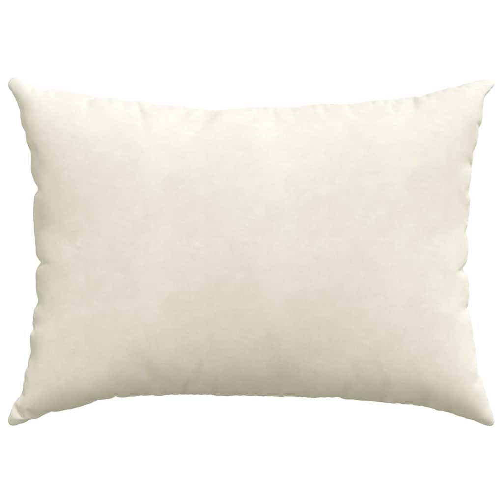 Sofa Kussens 2 stuks Crème 70 x 50 cm Cordstof is nu te koop bij PeponiXL, paradijselijk wonen!